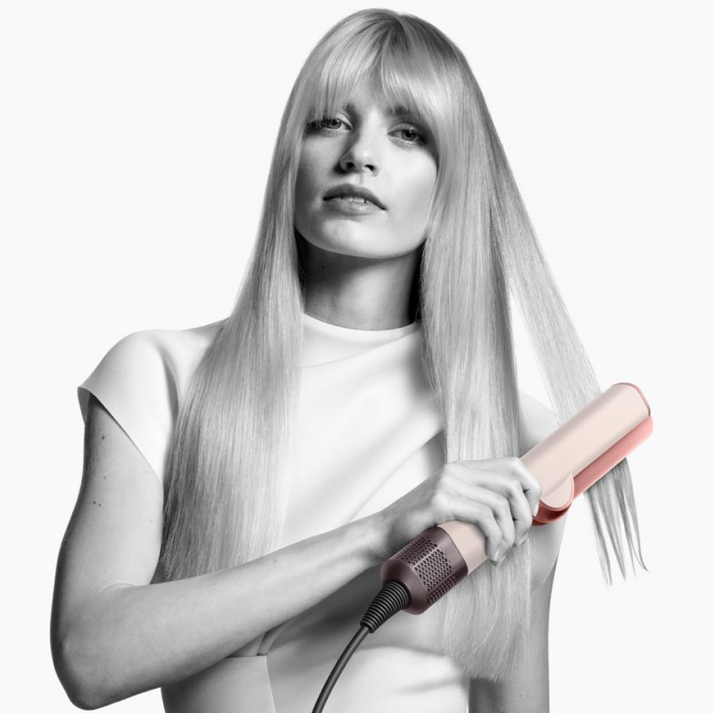 Alisador e secador Dyson Airstrait™  Ceramic Pink